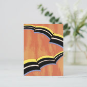 Art Deco Abstrakt (64) Postkarte (Stehend Vorderseite)