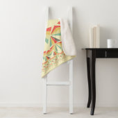 Art Deco abstrakt, Dreiecke, Pyramidenmuster Sherpadecke (Beispiel)