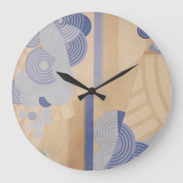 Art Deco abstrakte Uhr