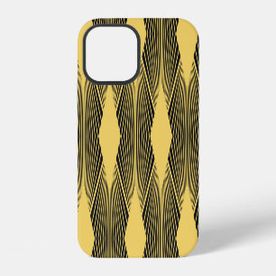 Art Deco Abstrakter Geometrischer Hintergrund iPhone 12 Hülle