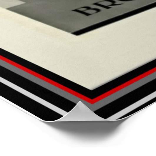 Art Deco Ad Bronnley's Soap 16 x 20 Poster (Ecke)