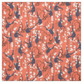 Art-Déco-Affen (Originalfarben) Stoff (Muster)