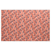 Art-Déco-Affen (Originalfarben) Stoff (Fat Quarter (45,7 x 55,9 cm))