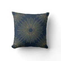Art Deco Alabere | Mitternachtsblaues Medaillon