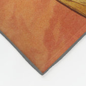 Art Deco, Alphonse Mucha, Vintag Art Fleecedecke (Ecke)