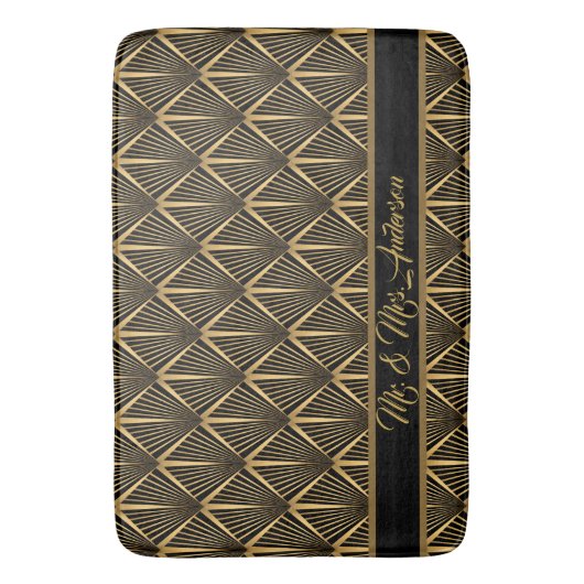 Art Deco anpassen Badematte (Vorderseite Vertikal)