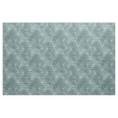 Art Deco Aquamarin Silver Geometric Line Diamond Stoff (Fat Quarter (45,7 x 55,9 cm))