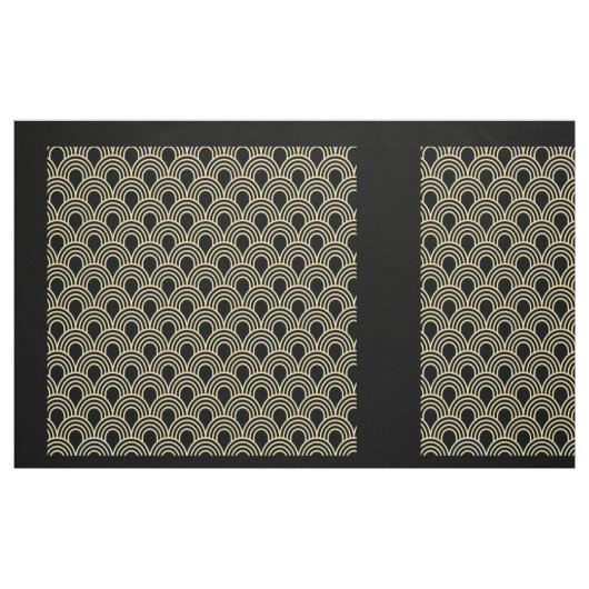 # Art Deco Arch Stil Panels 35 cm. Stoff (Fat Quarter (45,7 x 55,9 cm))