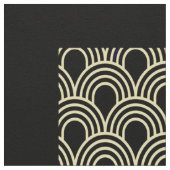 # Art Deco Arch Stil Panels 35 cm. Stoff (Nahaufnahme)