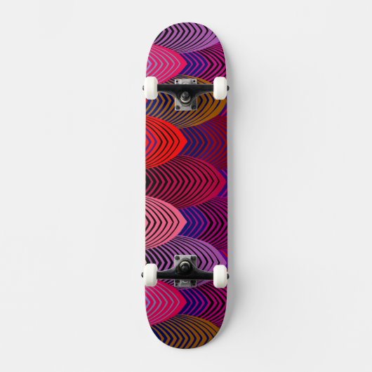 Art Deco Arches Skateboard (Vorderseite)