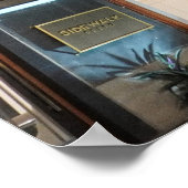 Art Deco Architektur Ästhetische Indonesische Reis Poster (Ecke)