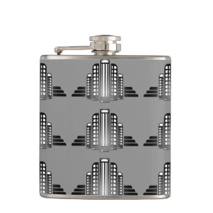 Art Deco Architektur Flakon Flachmann