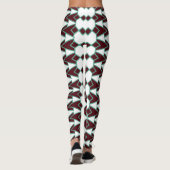 Art Deco Arrows Leggings (Rückseite)