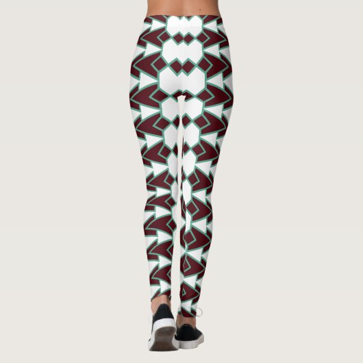 Art Deco Arrows Leggings (Rückseite)
