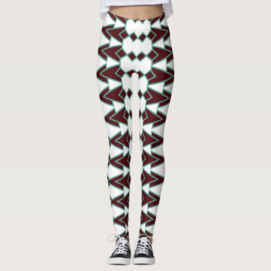 Art Deco Arrows Leggings (Vorderseite)