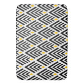 Art Deco Arrows Pattern Badematte (Vorderseite Vertikal)
