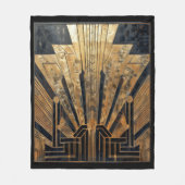 Art Deco Art Collection Fleecedecke (Vorderseite)