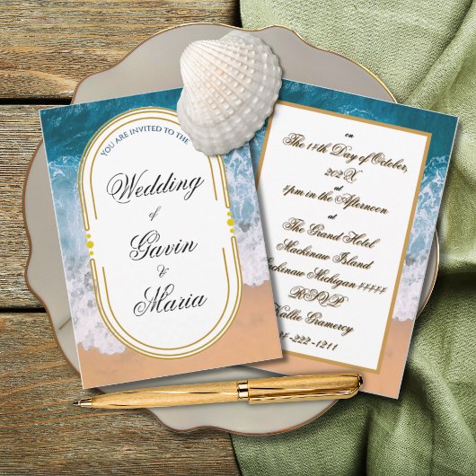 Art Deco Art Nouveau Florenz Einladung