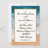 Art Deco Art Nouveau Florenz Einladung (Rückseite)