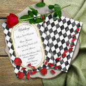 Art Deco Art Nouveau Frische Pasta machen Einladung