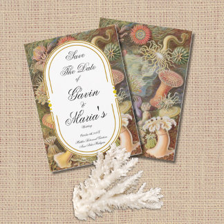 Art Deco Art Nouveau Gestreift Goldton Modern Einladung