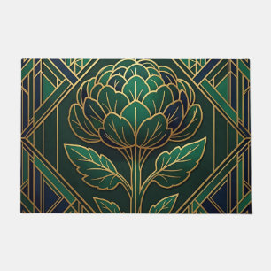 Art Deco Artischocke Fußmatte