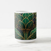 Art Deco Artischocke Kaffeetasse (Mittel)