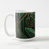 Art Deco Artischocke Kaffeetasse (Links)