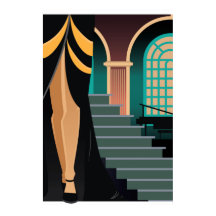 Art Deco Artwork Poster 1c