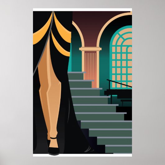 Art Deco Artwork Poster 1c (Vorne)