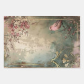 Art Deco Ästhetik Schweres Gewicht Decoupage Geschenkpapier Set (Vorderseite 2)