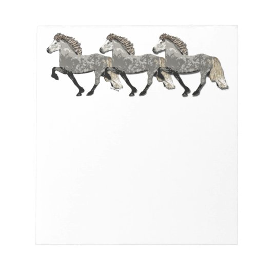 Art Deco Astrid Notizblock (Vorderseite)