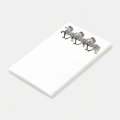 Art Deco Astrid Post-it Klebezettel (angewinkelt)