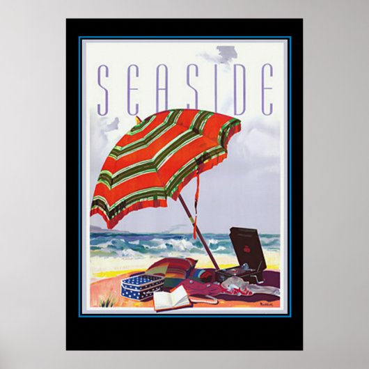 Art Deco AU Reiseplakat 4 Poster (Vorne)