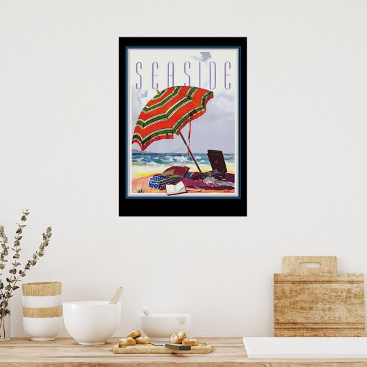 Art Deco AU Reiseplakat 4 Poster (Küche)