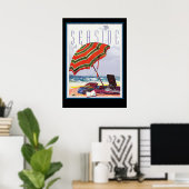 Art Deco AU Reiseplakat 4 Poster (Heimbüro)