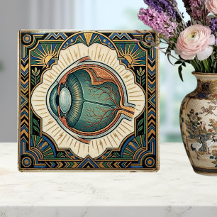 Art Deco Auge Anatomische Ophthalmologie Fliese