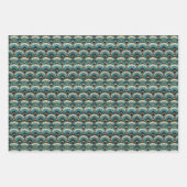 Art-Deco-Auswahl Geschenkpapier Set (Vorderseite 3)