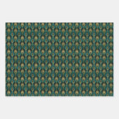 Art-Deco-Auswahl Geschenkpapier Set (Vorderseite)