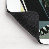 Art Deco Automobile Mousepad (Ecke)