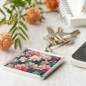 Art Deco Azalea Schlüsselanhänger (Seite)