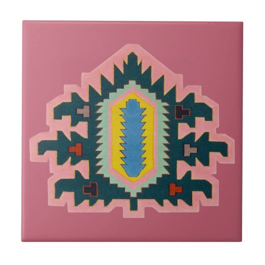Art Deco Backsplash Fliese (Vorderseite)