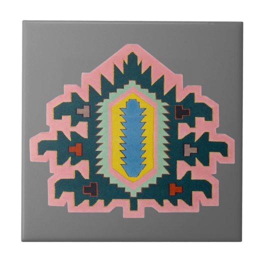 Art Deco Backsplash Fliese (Vorderseite)