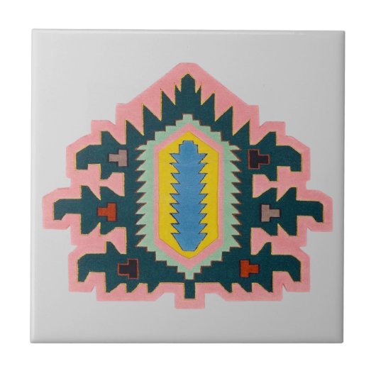 Art Deco Backsplash Fliese (Vorderseite)