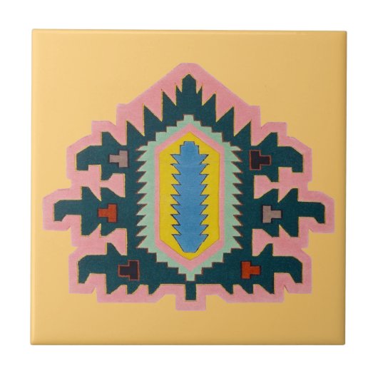 Art Deco Backsplash Fliese (Vorderseite)