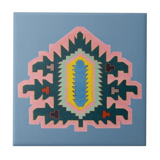 Art Deco Backsplash Fliese (Vorderseite)