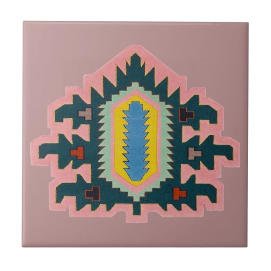 Art Deco Backsplash Fliese (Vorderseite)