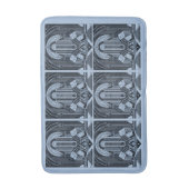 Art Deco Badematte (Vorderseite Vertikal)