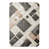 Art Deco Badematte (Vorderseite Vertikal)