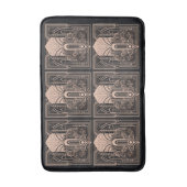 Art Deco Badematte (Vorderseite Vertikal)